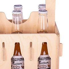 Homez Wooden bar Wall Shelf Wine holder