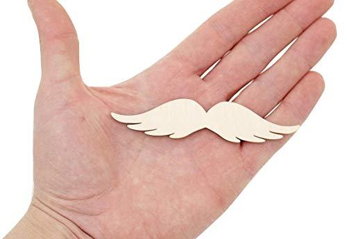 AmericanElmDIY Birch Plywood Cutouts for Art and Craft Work, Cutouts Craft Shapes.(Pack of 10 Pcs)Available Mutiple Sizes & 3mm Thickness.