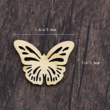 wooden butterflies for crafts