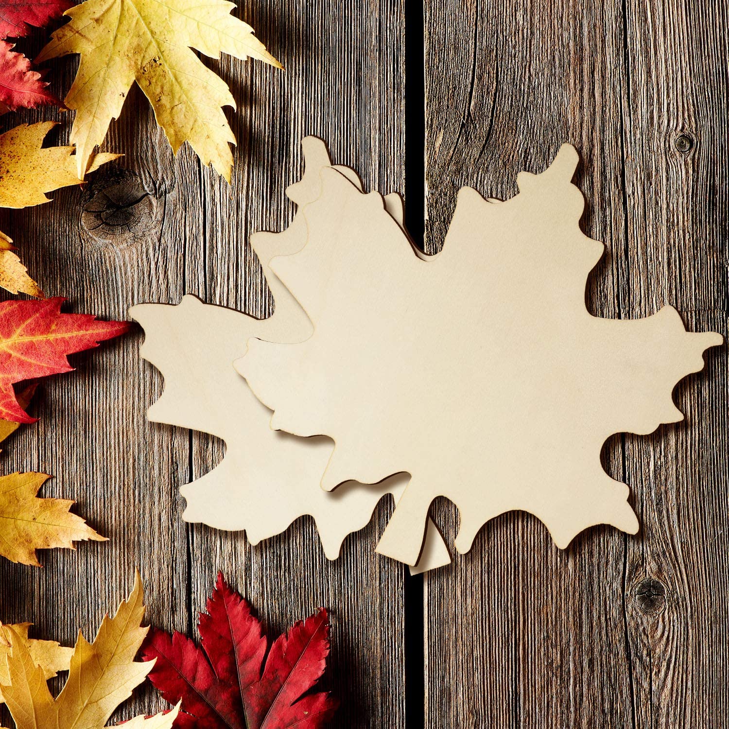 wooden cutout maple leaf, wooden cutout leaf, monstera leaf wooden cutout, wooden leaf wall decor