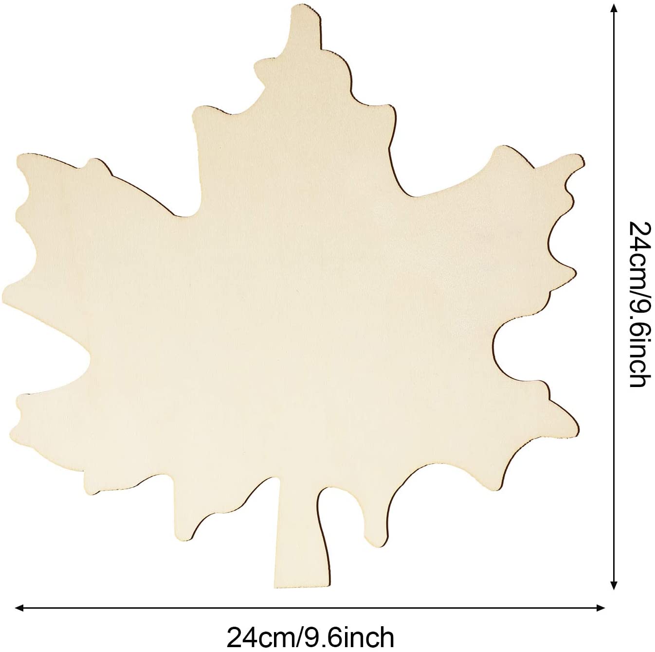 wooden cutout maple leaf, wooden cutout leaf, monstera leaf wooden cutout, wooden leaf wall decor