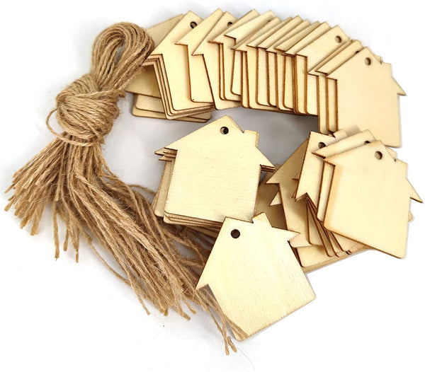 wooden tags for gift
