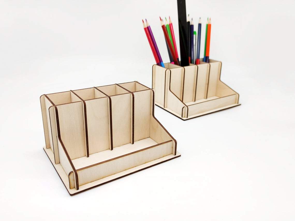 wooden organizer for storage