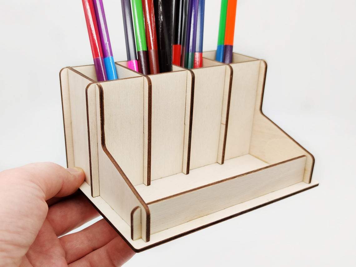 wooden organizer for storage
