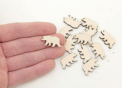 animals wooden cutouts