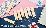 Wooden Bookmark Tags
