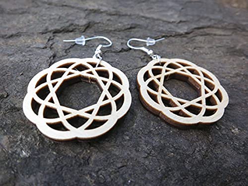 Wooden earrings blanks